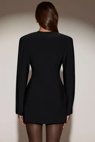 Azelie minijurk met blazer in zwart