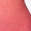 Basel versierde strapless minijurk in rood en oranje ombré
