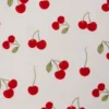 Calella driehoekige bikinitop met charm-detail in kersenprint