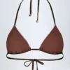 Caleta-bikini-bh met panelen in bronsgoud