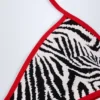 Camogli string-bikini-onderstukken in zebraprint