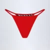 Camogli string-bikini-onderstukken in zebraprint