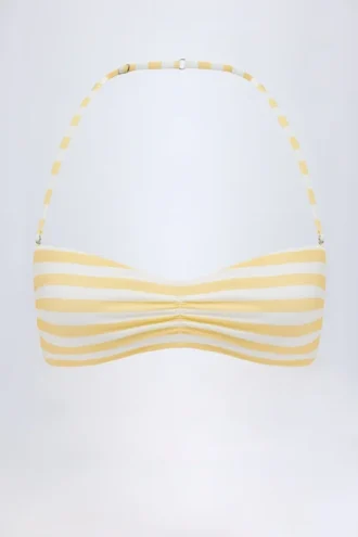 Cascais multiway bikinitop in Lemon