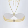 Cascais multiway bikinitop in Lemon