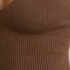 Chunky gebreide tanktop in Coco