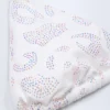 Comoros driehoekige bikinitop met charm-detail in wit