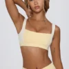 Contrast sportbeha in Lemon Marl