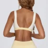 Contrast sportbeha in Lemon Marl