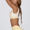 Contrast sportbeha in Lemon Marl