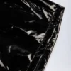 Coratina vinyl corset-minijurk in zwart
