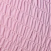 Crinkle Badmode bandeau-bikinitop met bandjes in ballerina-roze