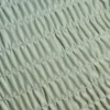 Crinkle Badmode bandeau-bikinitop met bandjes in Sage