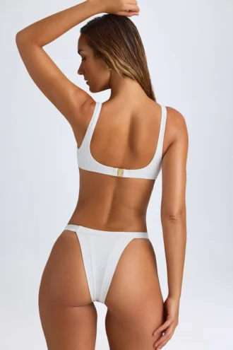 Cruz Cheeky bikinibroekjes in wit