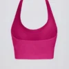 Define Luxe halternek sportbeha in Berry