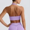 Define Luxe halternek sportbeha in lila