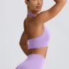 Define Luxe halternek sportbeha in lila