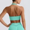Define Luxe halternek sportbeha in mint