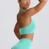 Define Luxe halternek sportbeha in mint