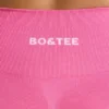 Define Luxe legging met hoge taille in felroze