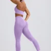 Define Luxe legging met hoge taille in lila