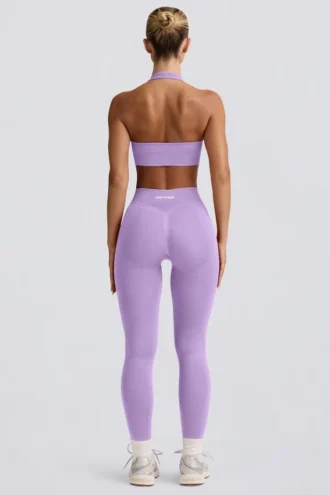 Define Luxe legging met hoge taille in lila