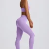 Define Luxe legging met hoge taille in lila