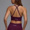 Define Luxe Multiway-sportbeha in Grape