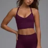Define Luxe Multiway-sportbeha in Grape