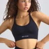 Define Luxe sportbeha met bandjes in zwart