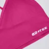 Define Luxe sportbeha met V-hals in Berry