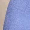 Emilion minijurk met versieringen en uitsnijdingen in poederblauw