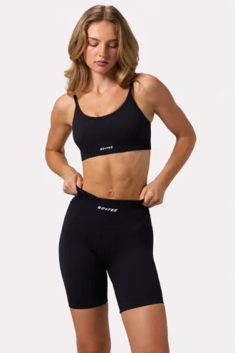 FlexiRib-Shorts in zwart