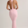 Imelda Modal racerback maxi-jurk in babyroze
