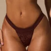 Indira Cheeky bikinibroekjes in espressobruin