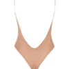 Intimates Body’s met onzichtbare bandjes en string van zacht mesh in Warm Peach