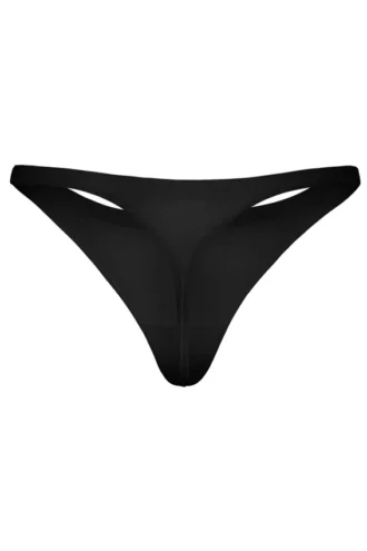 Intimates Naadloze gebreide string in zwart