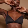 Intimates Soft Mesh enkellaagse driehoekige beha in zwart