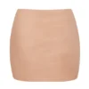 Intimates Soft Mesh laag uitgesneden micro-mini sliprok in Warm Peach