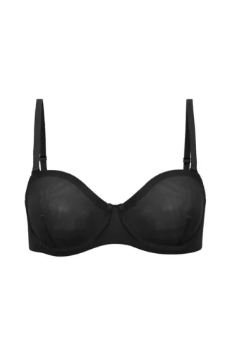 Intimates Soft Mesh strapless beha in zwart