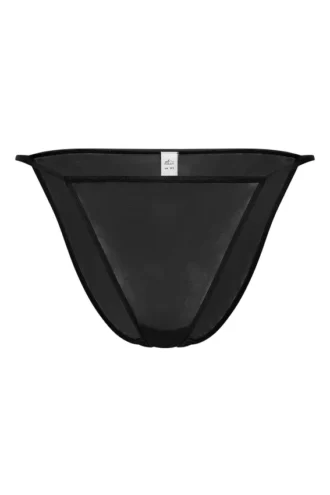 Intimates Soft Mesh String Bikini in zwart