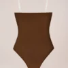 Intimates strapless body in Chestnut