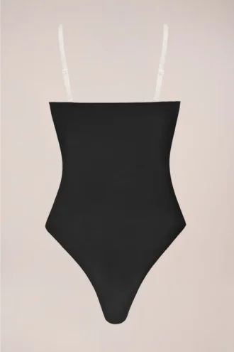 Intimates strapless body in zwart