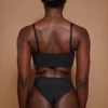 Intimates zachte mesh bandeau-bh in zwart
