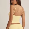 Isalie Modal Camisole Pyjama Top in Pastelgeel