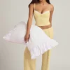 Isalie Modal Camisole Pyjama Top in Pastelgeel