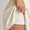 Jaida Modal off-shoulder A-lijn minijurk met bloemenprint