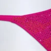 Jalama versierde bikinibroekje in roze tropische print