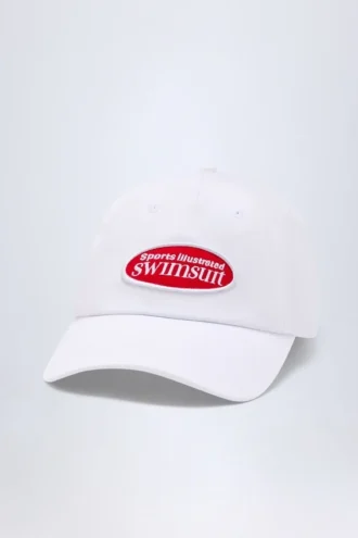 Lazise-baseballpet met logo in wit