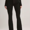 Lone Denim mid-rise flared jeans in zwart