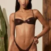 Mar Cheeky bikinibroekjes in brons